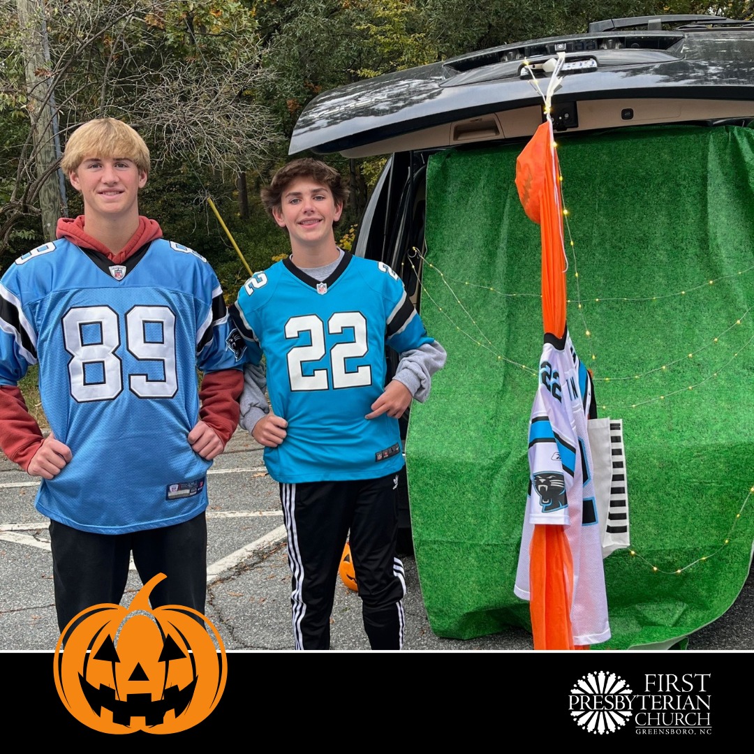 Trunk or Treat for youth page on web