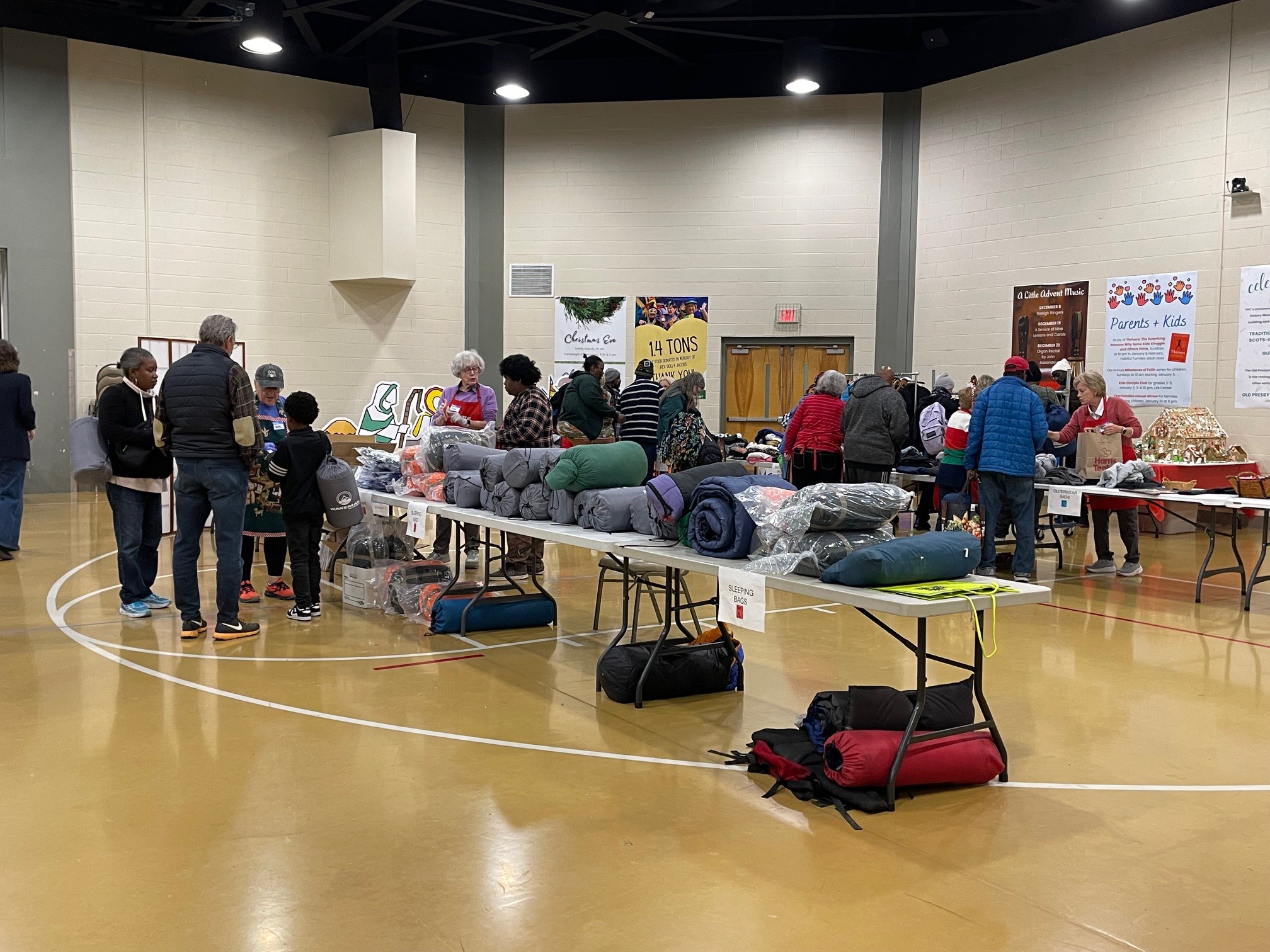 Winter gear fair at Hot Dish